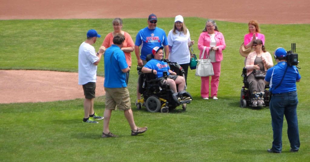 A session of Life span program at the ballpark at OCTC